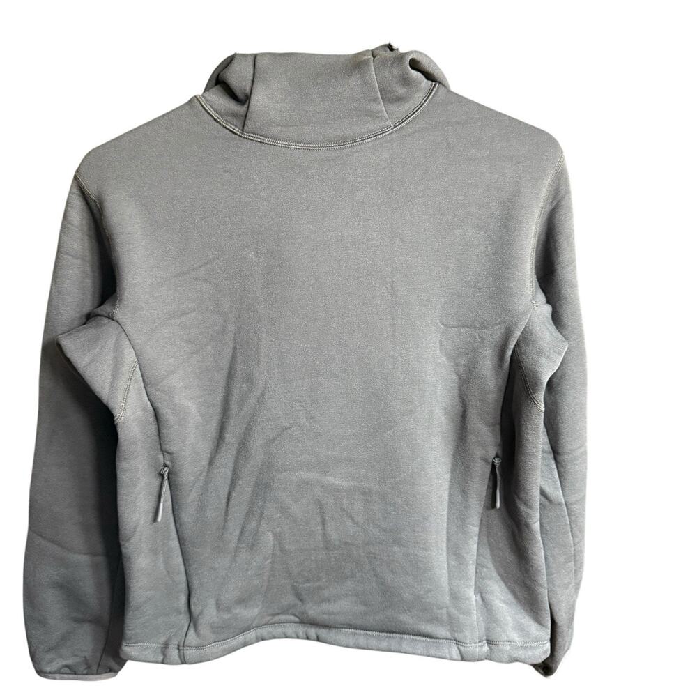Aritzia TnAction SnoForm Polar Lateral Hoodie Gray XS Mid-layer Hiking Skiing